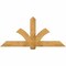 Ekena Millwork Redmond Rough Sawn Timber Gable Bracket, Western Red Cedar, 72"W x 33"H x 6"D x 6"F, 11/12 Pitch GBW072X33X0606RED00RWR - alternate 1
